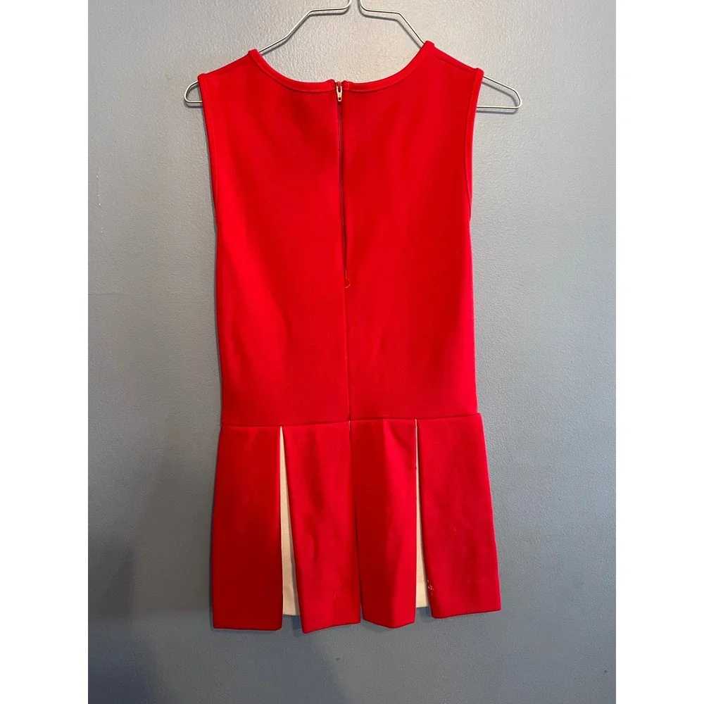 Vintage Little King Youth Indiana Hoosiers Cheerleader Dress Medium 12 Red/White